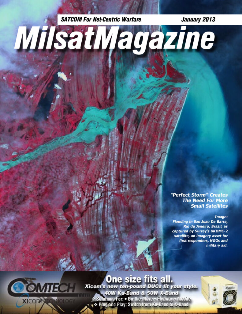 January 2013 – Small Satelliltes + ISR