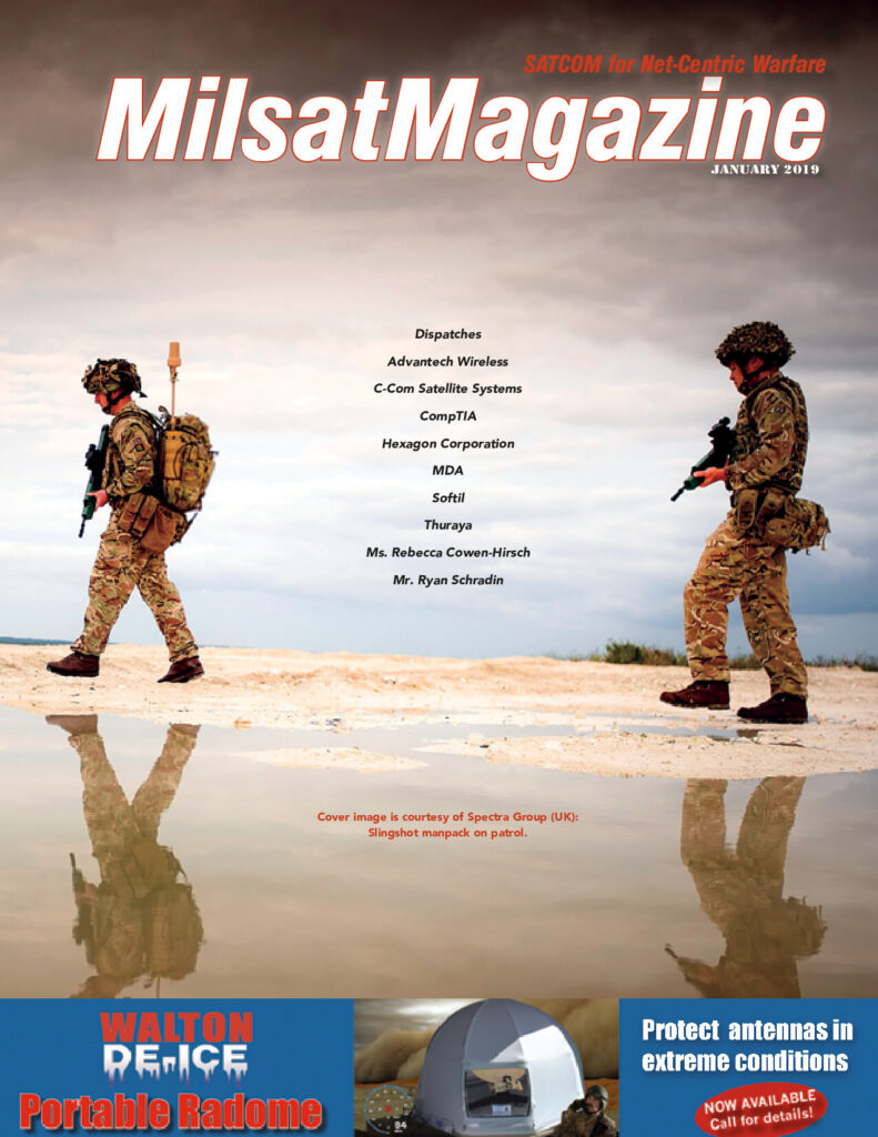 January 2019 – MILSATCOM’s Leading Edge