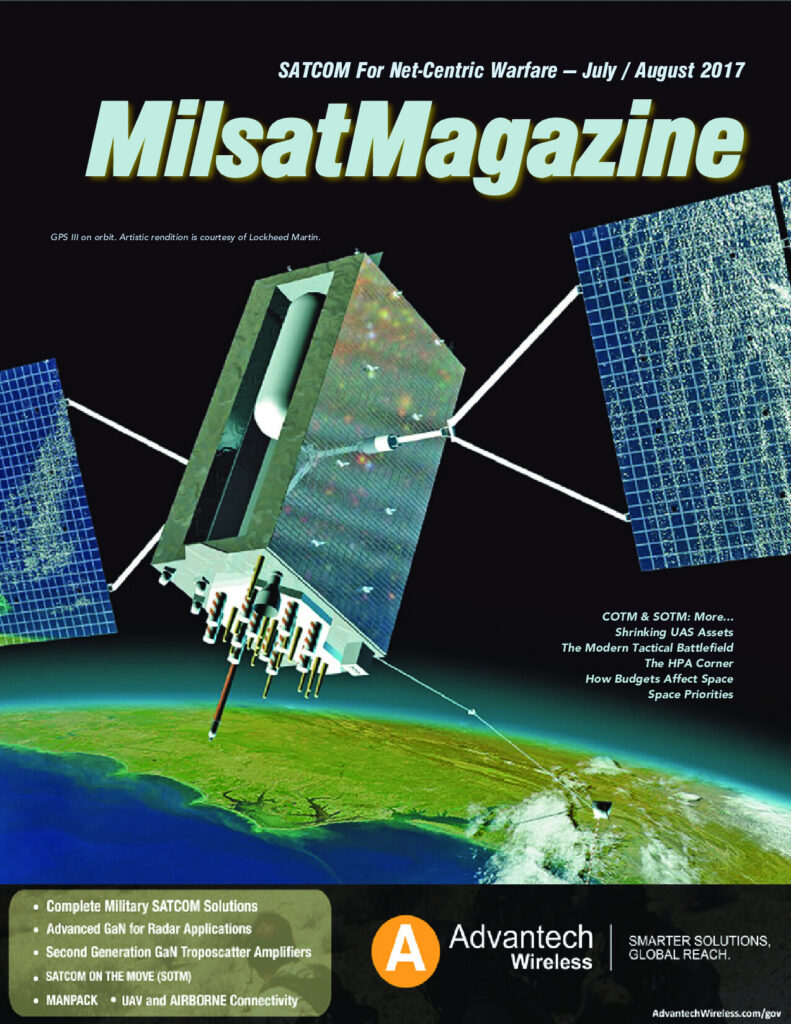 July 2017 – 	SOTM/COTM, Antennas/Terminals, RF Solutions