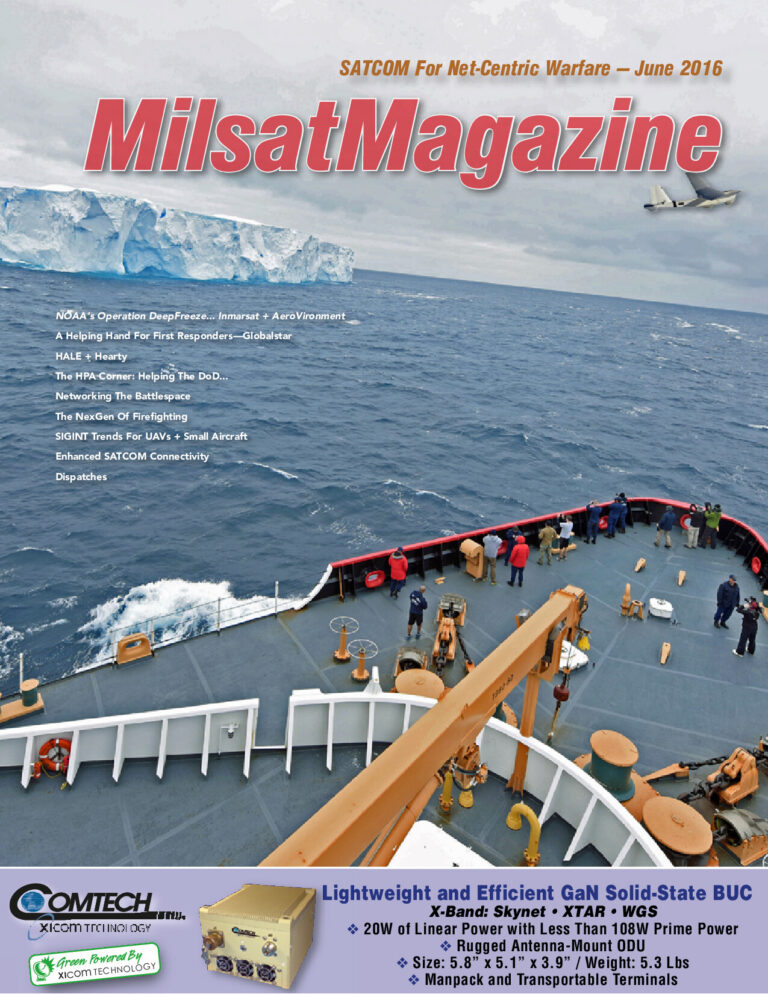 June 2016 - UAV/UAS/RPA/UUV, MILSATCOM TacOps