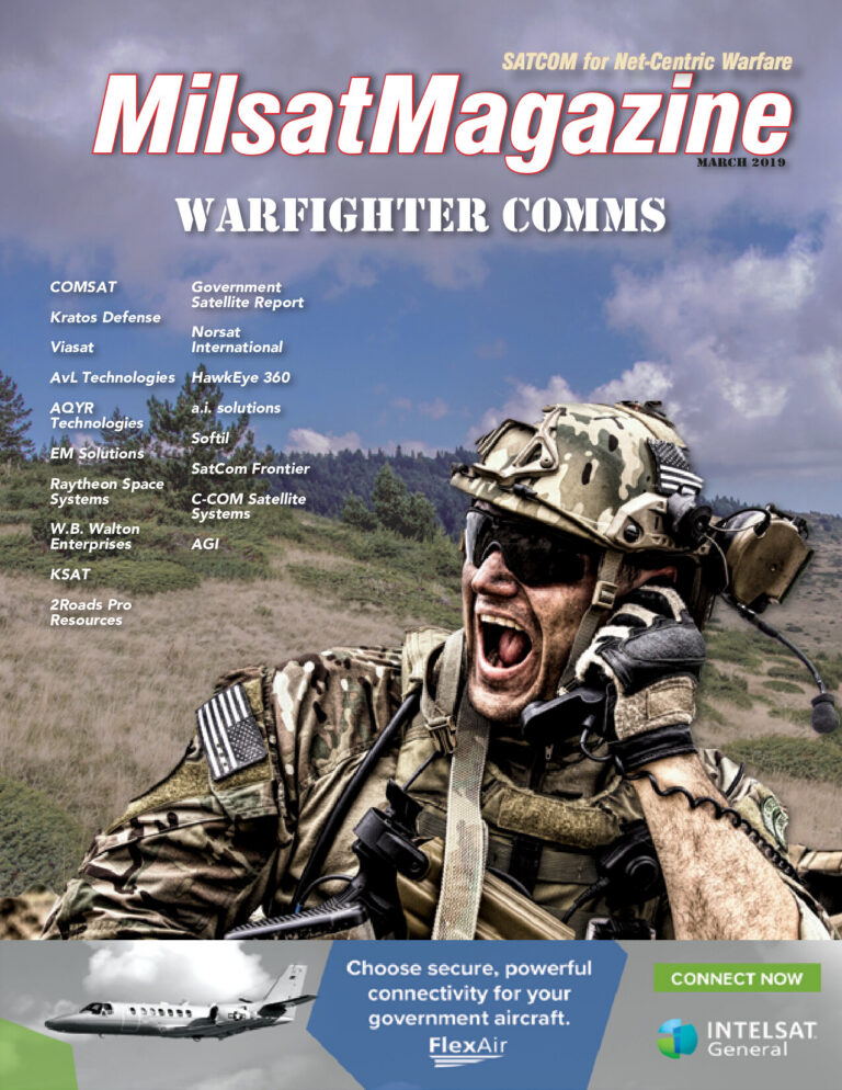 March 2019 - Warfighter Comms, C&C, Program Management + Strategic Planning