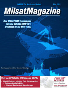 May 2013 - New MILSATCOM Technologies
