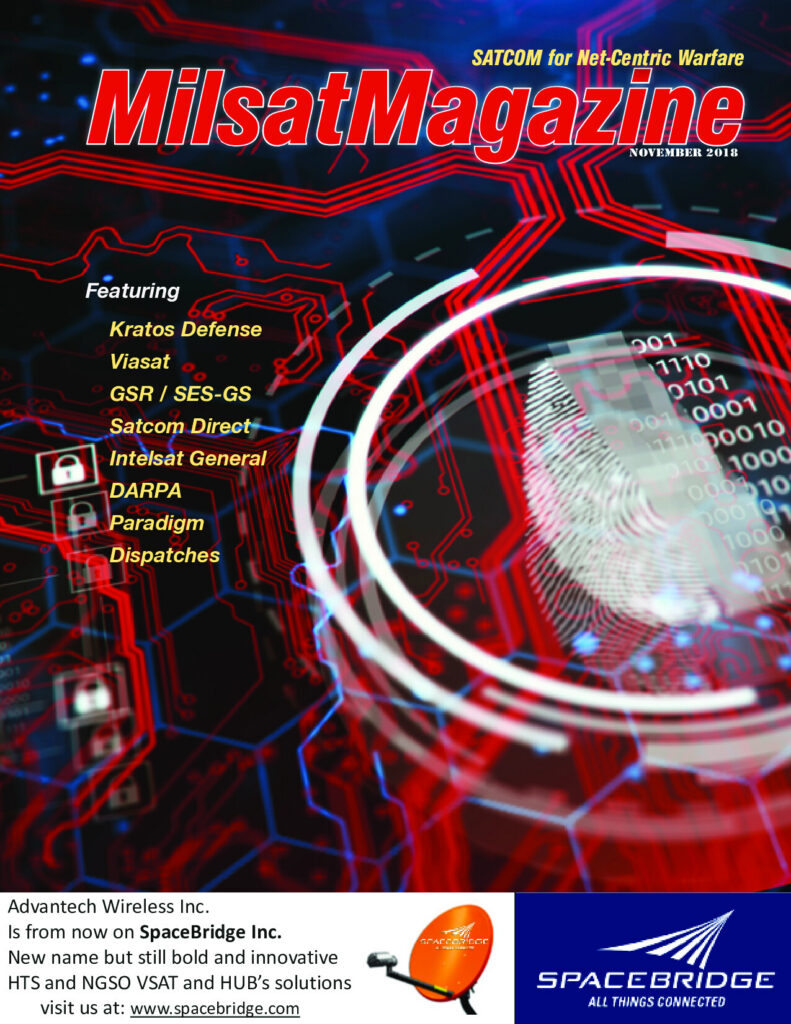 November 2018 – Cybersecurity, COTS, AI and more…