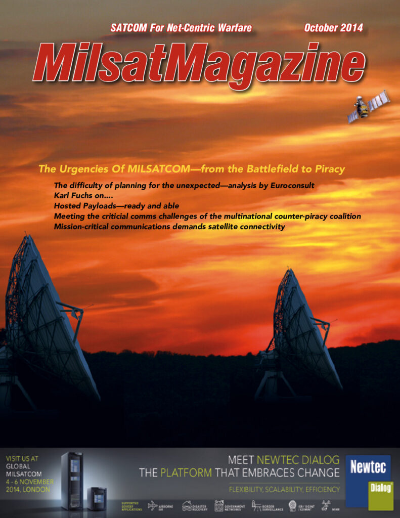 October 2014 – COTS + Open MILSATCOM Themes