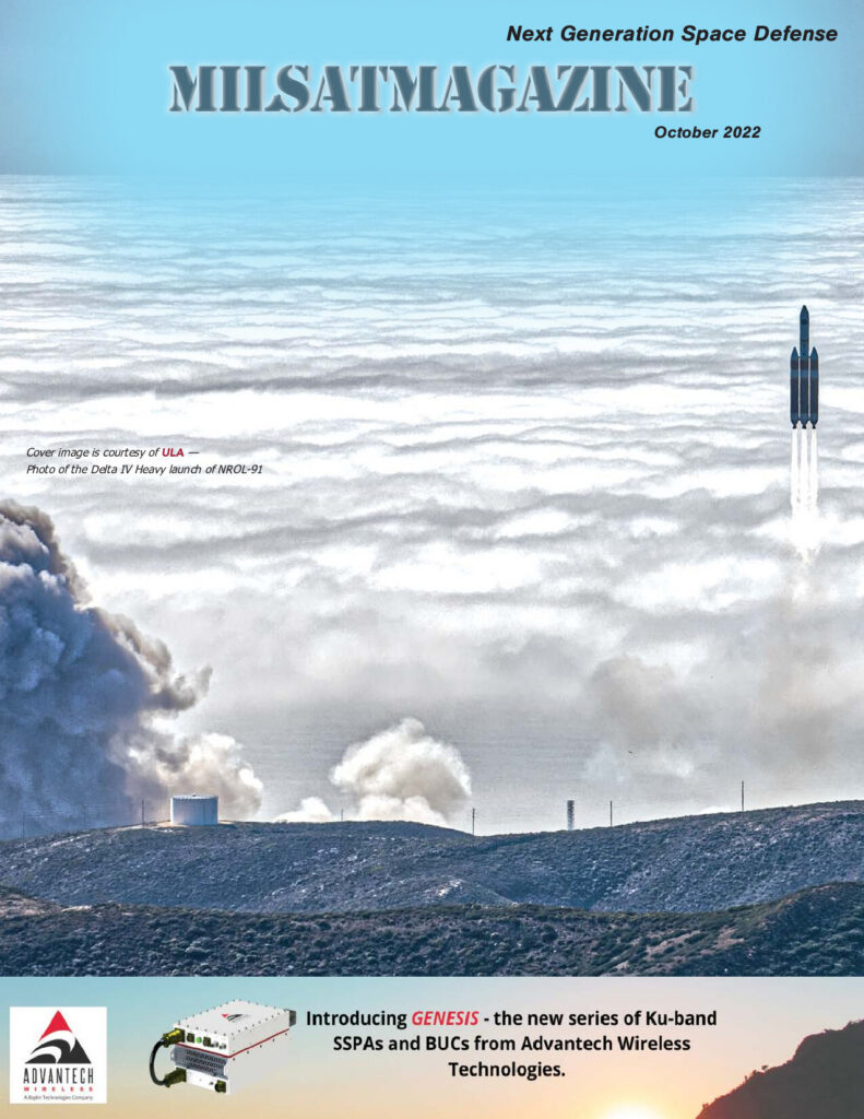 October 2022 – Warfighter Comms, SSA/SDA, Command & Control, Antennas/Terminals, Servicing