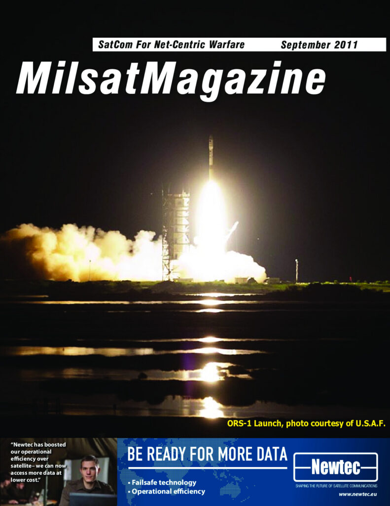 September 2011 – MILSATCOM: From COTS to Flood Crisis Assistance…