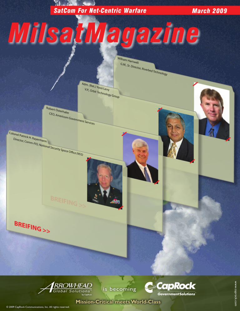 March 2009 - Military Communications