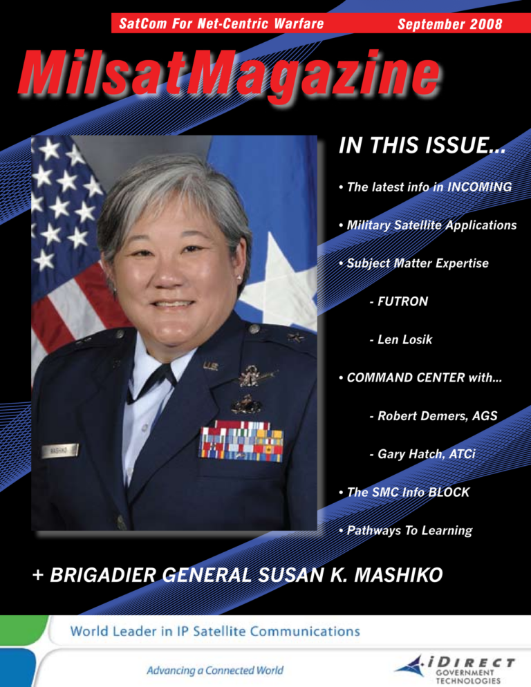 September 2008 - Military Satellites