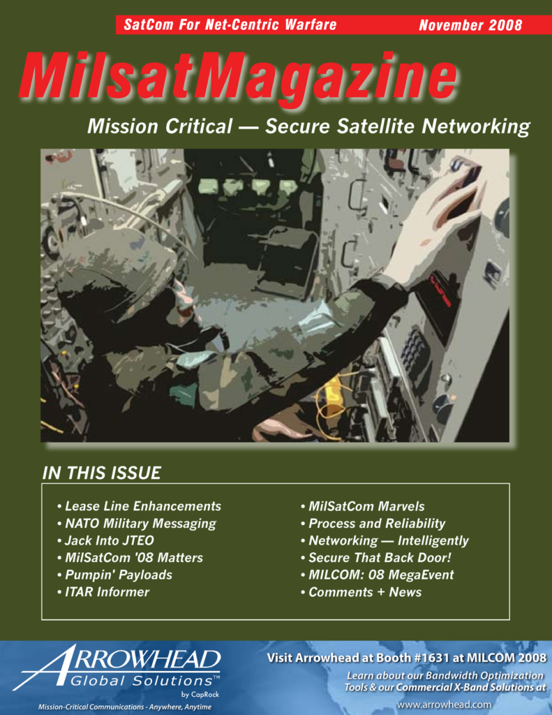 November 2008 – Secure Satellite Networking